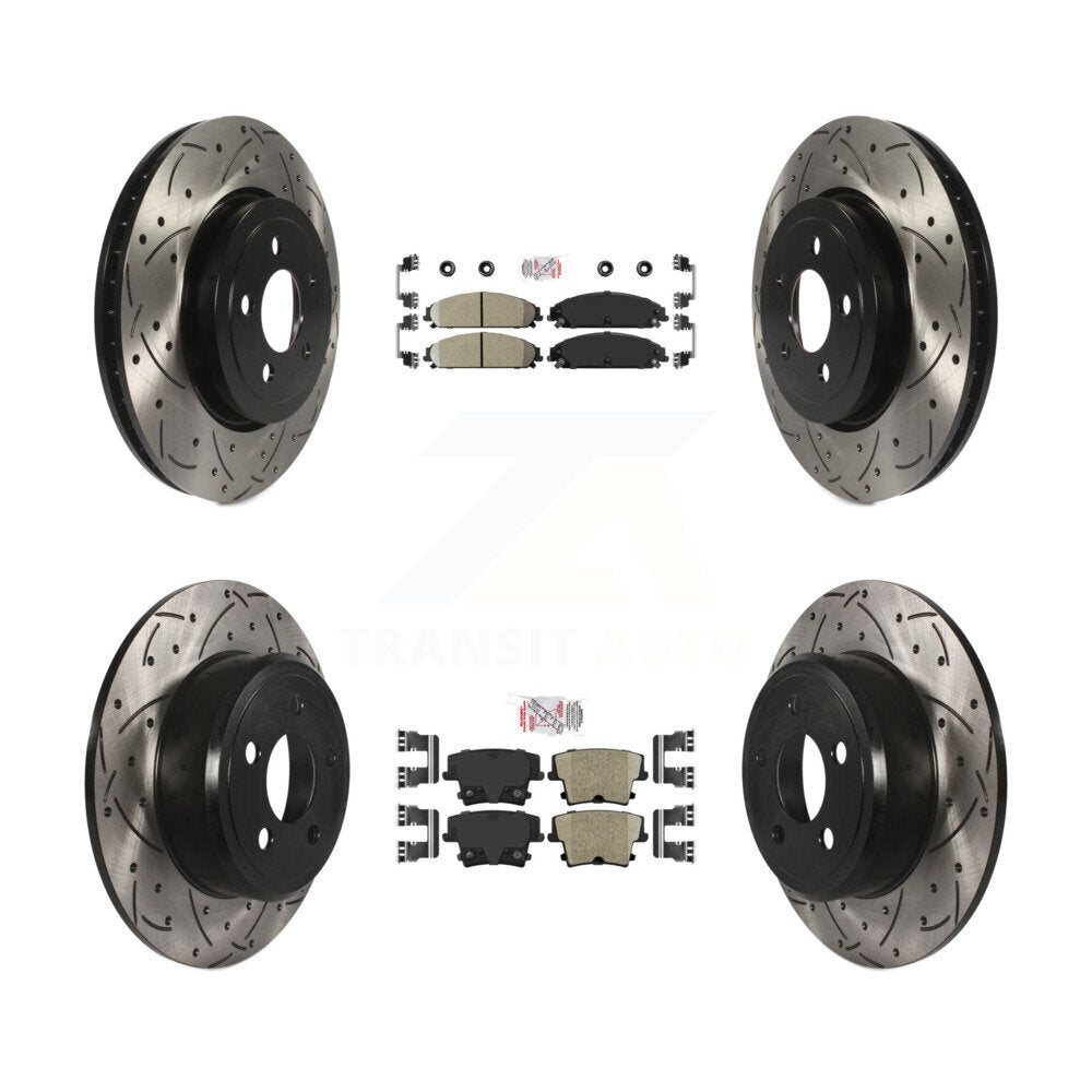Transit Auto KDA-101567 Disc Brake Kit for 2005-2006 Chrysler 300 - Front and Rear product image