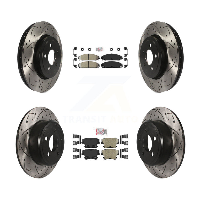 Transit Auto KDA-101567 Disc Brake Kit for 2005-2006 Chrysler 300 - Front and Rear product image
