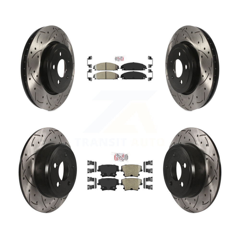 Transit Auto KDA-101573 Disc Brake Kit for 2005-2006 Chrysler 300 - Front and Rear product image