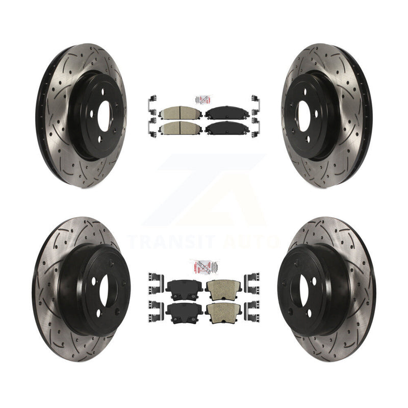 Transit Auto KDA-101573 Disc Brake Kit for 2005-2006 Chrysler 300 - Front and Rear product image