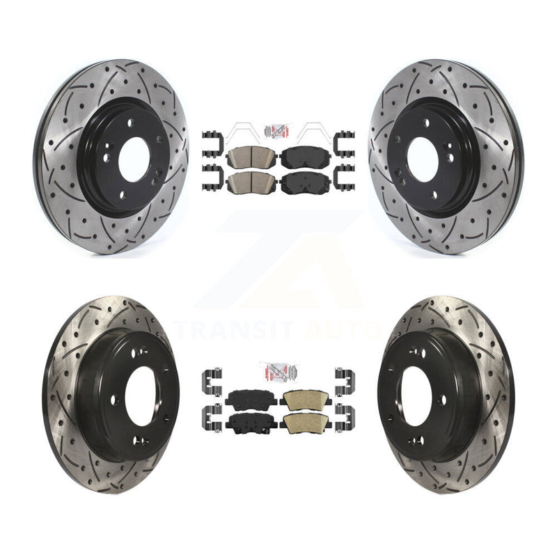Transit Auto KDA-101586 Disc Brake Kit for 2021 Kia Forte5 - Front and Rear product image