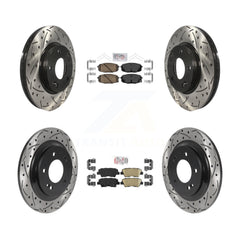 Transit Auto KDA-101590 Disc Brake Kit for 2018-2022 Kia Forte5, Hyundai Elantra GT - Front and Rear product image