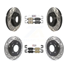 Transit Auto KDA-101593 Disc Brake Kit for 2019-2021 Hyundai Veloster - Front and Rear product image