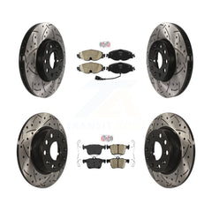 Transit Auto KDA-101595 Disc Brake Kit for 2015-2023 Volkswagen Taos, Audi A3, Audi A3 Quattro & more - Front and Rear product image