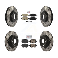 Transit Auto KDA-101596 Disc Brake Kit for 2015-2022 Volkswagen Passat, Volkswagen Golf Alltrack, Volkswagen Golf SportWagen & more - Front and Rear product image