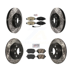 Transit Auto KDA-101599 Disc Brake Kit for 2015 Volkswagen Golf SportWagen - Front and Rear product image