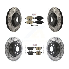 Transit Auto KDA-101602 Disc Brake Kit for 2016-2022 Audi TT Quattro - Front and Rear product image