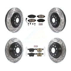 Transit Auto KDA-101606 Disc Brake Kit for 2019-2021 Volkswagen Jetta - Front and Rear product image