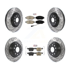 Transit Auto KDA-101607 Disc Brake Kit for 2019-2021 Volkswagen Jetta - Front and Rear product image