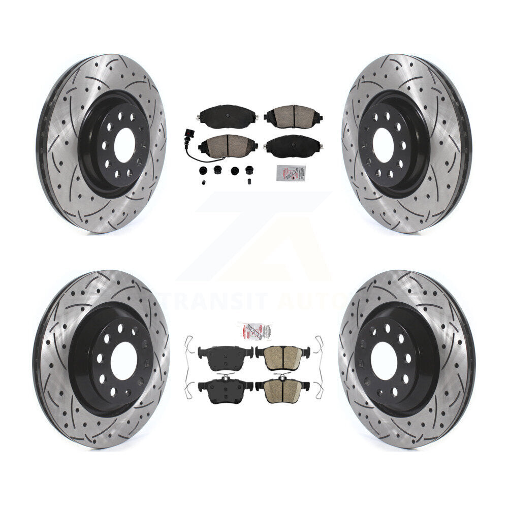 Transit Auto KDA-101609 Disc Brake Kit for 2015-2023 Audi A3 Quattro, Volkswagen Arteon, Audi S3 - Front and Rear product image