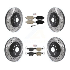 Transit Auto KDA-101610 Disc Brake Kit for 2015-2023 Audi A3 Quattro, Volkswagen Arteon, Audi S3 & more - Front and Rear product image