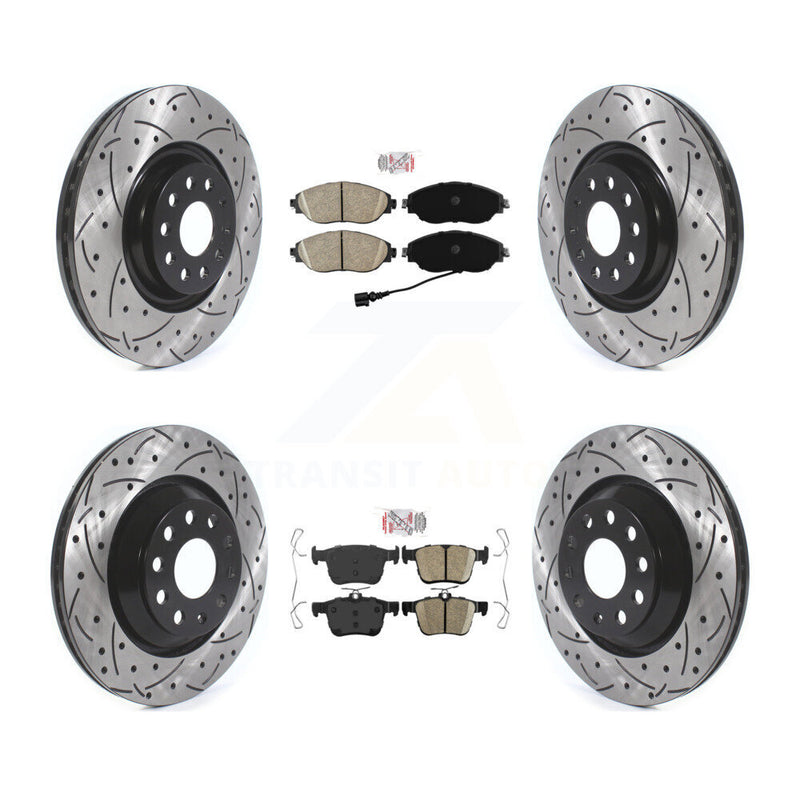 Transit Auto KDA-101610 Disc Brake Kit for 2015-2023 Audi A3 Quattro, Volkswagen Arteon, Audi S3 & more - Front and Rear product image