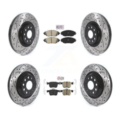 Transit Auto KDA-101614 Disc Brake Kit for 2015-2022 Volkswagen Arteon, Audi A3 Quattro, Audi Q3 & more - Front and Rear product image
