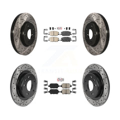 Transit Auto KDA-101615 Disc Brake Kit for 2018-2020 Chevrolet Equinox, GMC Terrain, Chevrolet Malibu - Front and Rear product image