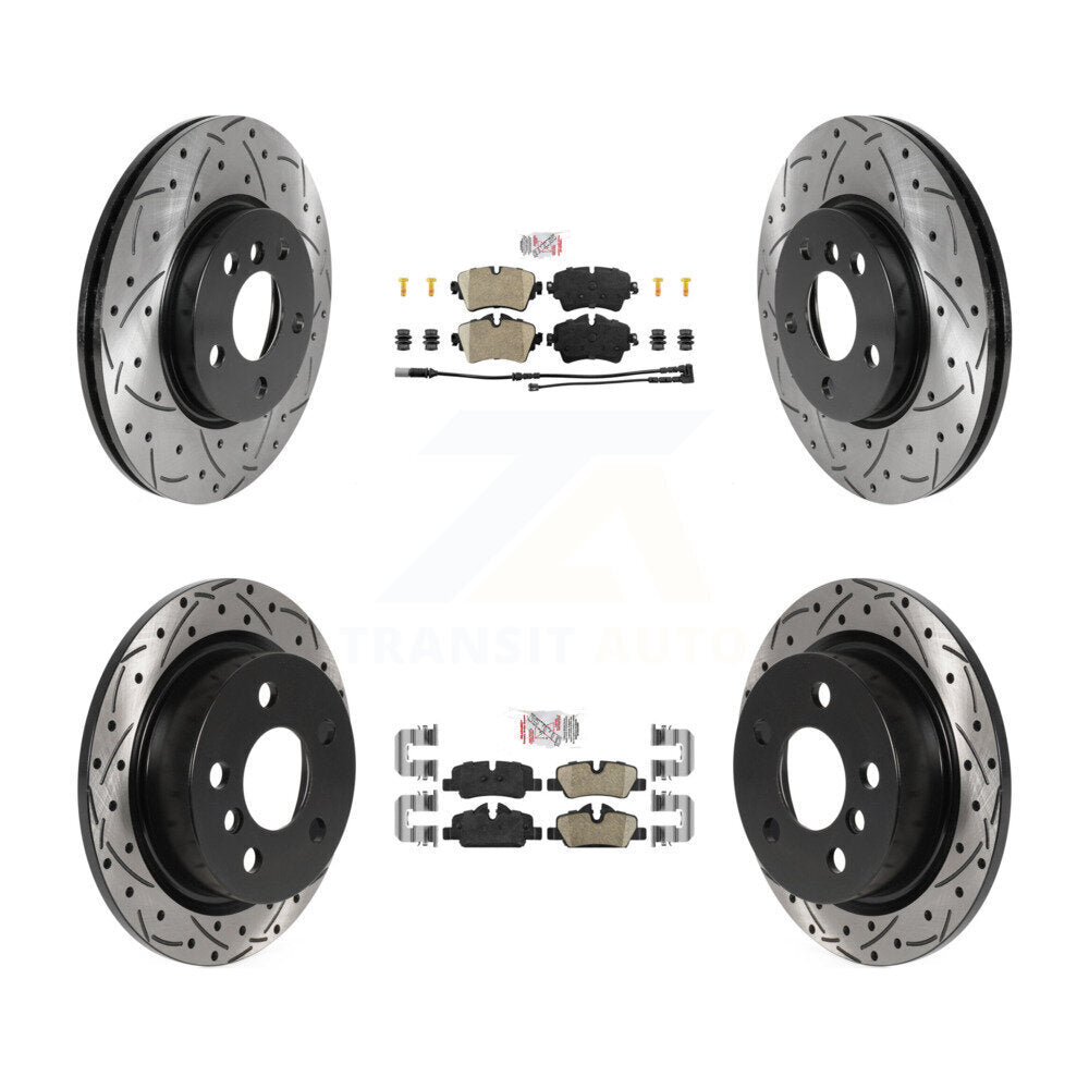 Transit Auto KDA-101619 Disc Brake Kit for 2015-2021 Mini Cooper - Front and Rear product image