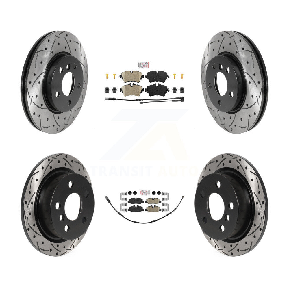 Transit Auto KDA-101620 Disc Brake Kit for 2015-2021 Mini Cooper - Front and Rear product image