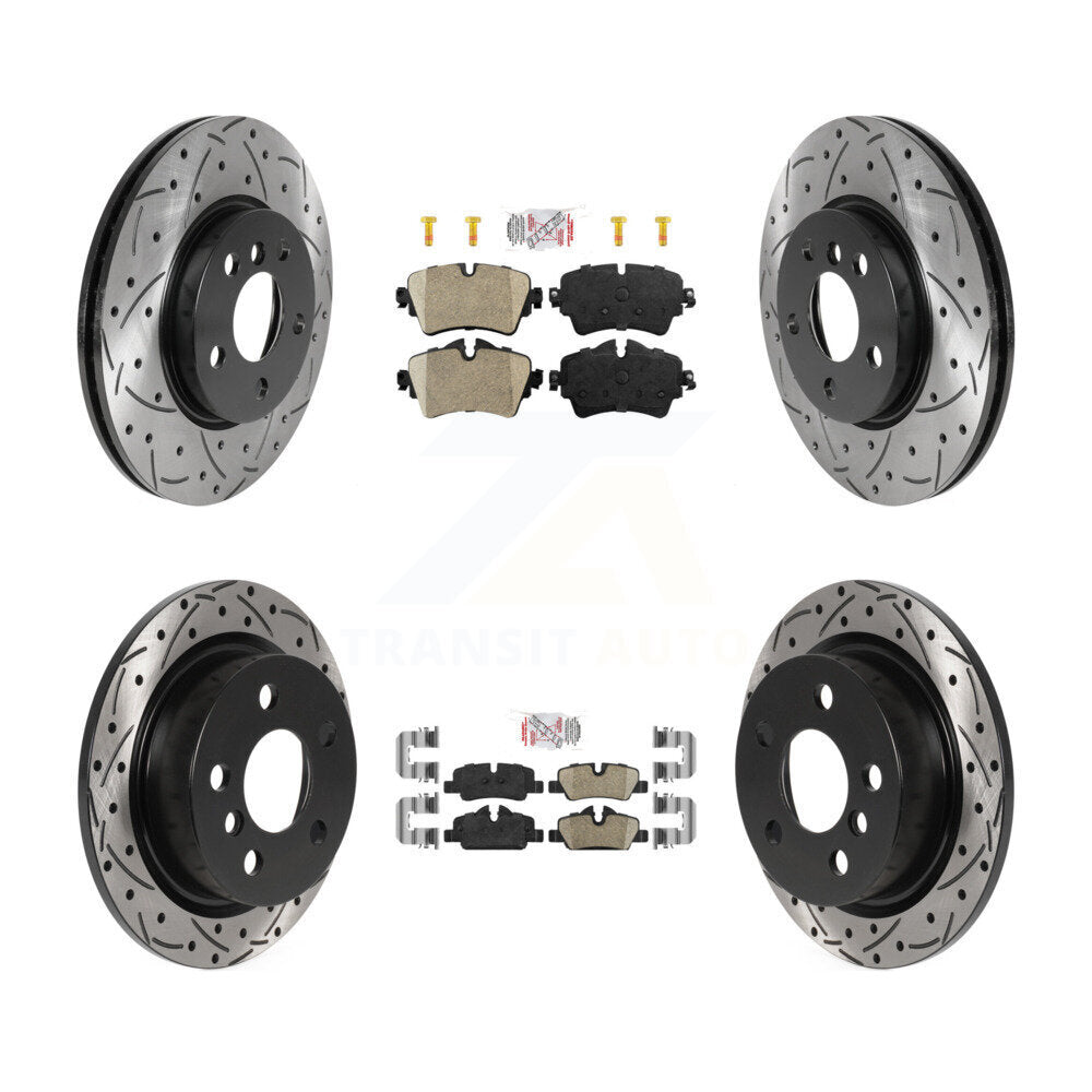 Transit Auto KDA-101621 Disc Brake Kit for 2015-2021 Mini Cooper - Front and Rear product image