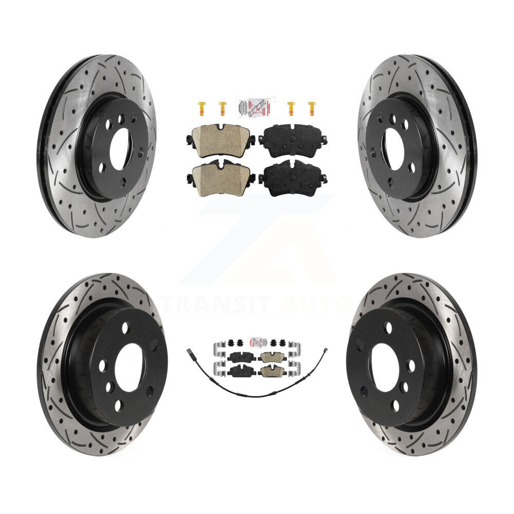 Transit Auto KDA-101622 Disc Brake Kit for 2015-2021 Mini Cooper - Front and Rear product image