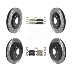Transit Auto KDA-101629 Disc Brake Kit for 2011-2024 Nissan Armada, INFINITI QX80, INFINITI QX56 - Front and Rear product image