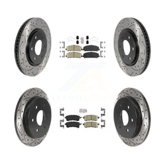 Transit Auto KDA-101630 Disc Brake Kit for 2017-2019 Nissan Armada - Front and Rear product image