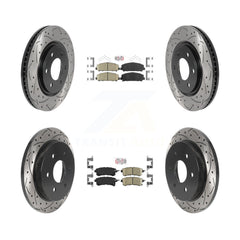 Transit Auto KDA-101633 Disc Brake Kit for 2017-2019 Nissan Armada - Front and Rear product image