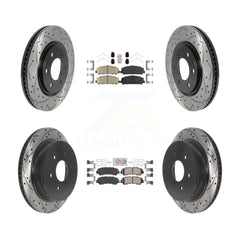 Transit Auto KDA-101636 Disc Brake Kit for 2017-2023 Nissan TITAN - Front and Rear product image