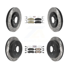 Transit Auto KDA-101637 Disc Brake Kit for 2017-2023 Nissan TITAN - Front and Rear product image