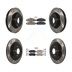 Transit Auto KDA-101638 Disc Brake Kit for 2015-2017 Ford Mustang - Front and Rear product image