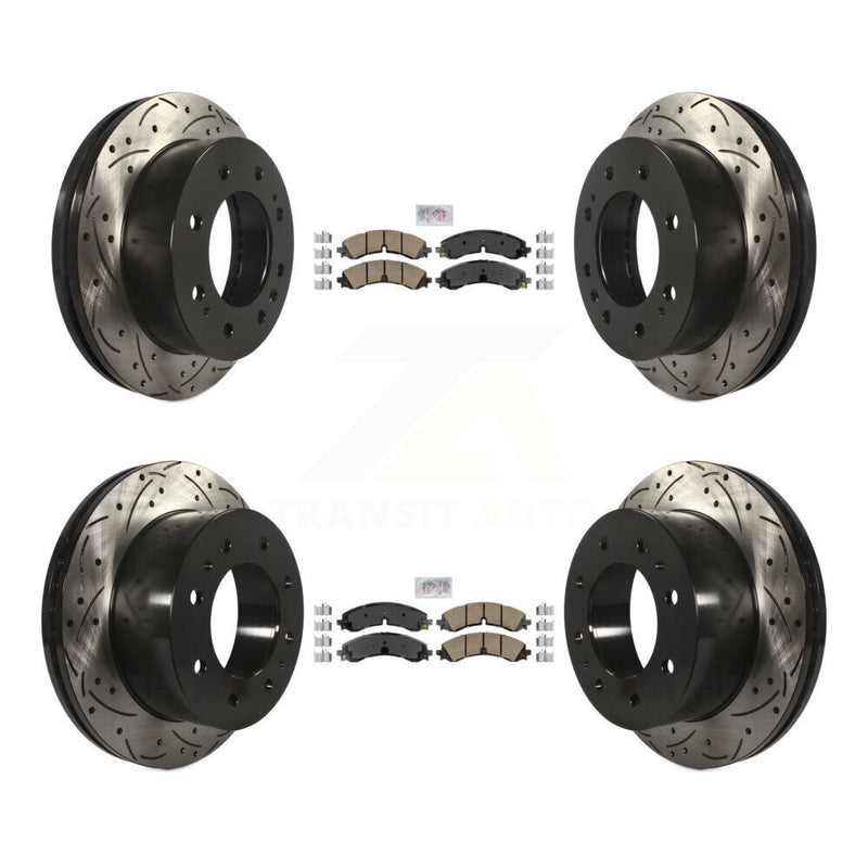 Transit Auto KDA-101650 Disc Brake Kit for 2020-2024 Chevrolet Silverado 2500 HD, Chevrolet Silverado 3500 HD, GMC Sierra 2500 HD & more - Front and Rear product image
