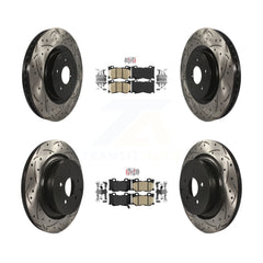 Transit Auto KDA-101653 Disc Brake Kit for 2009-2013 INFINITI FX50 - Front and Rear product image
