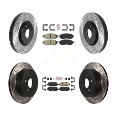 Transit Auto KDA-101666 Disc Brake Kit for 2006-2013 INFINITI FX37, INFINITI FX35, INFINITI FX45 - Front and Rear product image