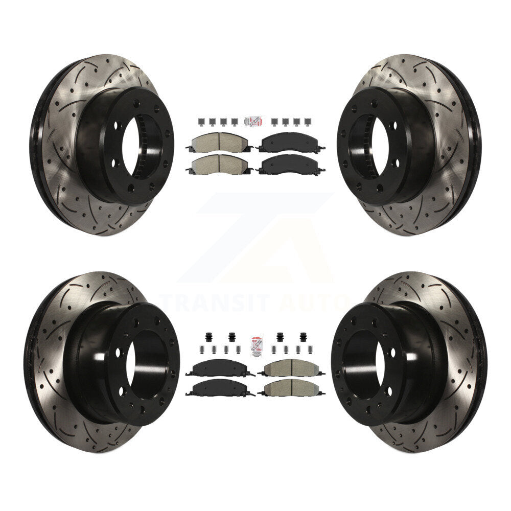 Transit Auto KDA-101674 Disc Brake Kit for 2009-2018 Ram 1500, Ram 2500, Ram 3500 & more - Front and Rear product image