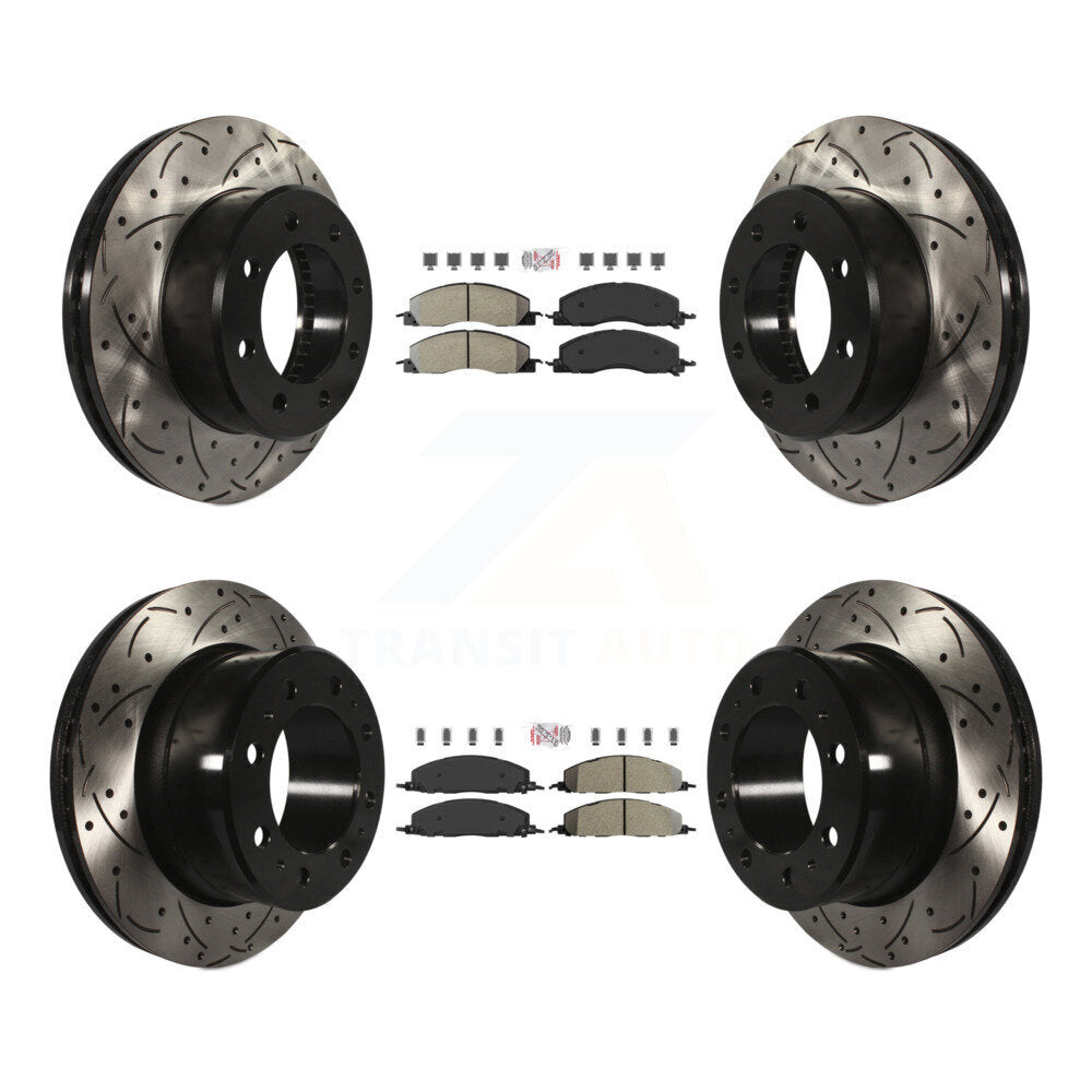 Transit Auto KDA-101675 Disc Brake Kit for 2009-2018 Ram 1500, Ram 2500, Ram 3500 & more - Front and Rear product image