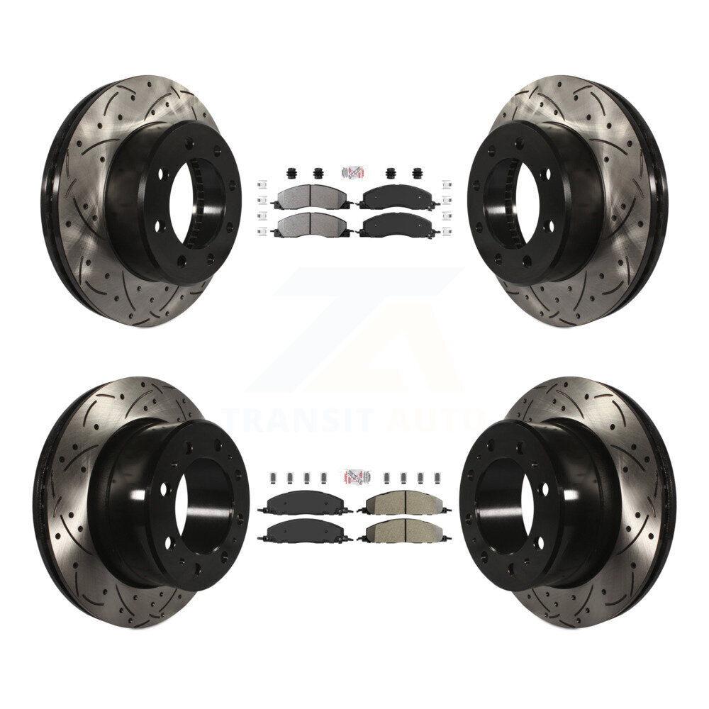Transit Auto KDA-101677 Disc Brake Kit for 2009-2018 Ram 1500, Ram 2500, Ram 3500 & more - Front and Rear product image