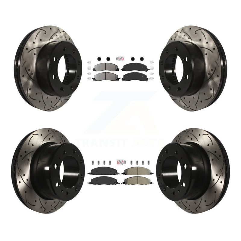 Transit Auto KDA-101677 Disc Brake Kit for 2009-2018 Ram 1500, Ram 2500, Ram 3500 & more - Front and Rear product image