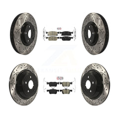 Transit Auto KDA-101678 Disc Brake Kit for 2015-2019 Ford Edge - Front and Rear product image