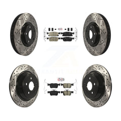 Transit Auto KDA-101680 Disc Brake Kit for 2015-2019 Ford Edge - Front and Rear product image