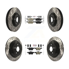 Transit Auto KDA-101681 Disc Brake Kit for 2015-2019 Ford Edge - Front and Rear product image