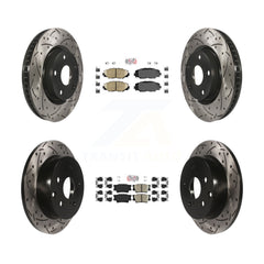 Transit Auto KDA-101691 Disc Brake Kit for 2006-2018 Toyota RAV4 - Front and Rear product image