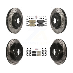 Transit Auto KDA-101692 Disc Brake Kit for 2006-2018 Toyota RAV4 - Front and Rear product image