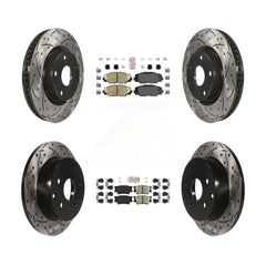 Transit Auto KDA-101693 Disc Brake Kit for 2006-2018 Toyota RAV4 - Front and Rear product image