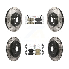 Transit Auto KDA-101697 Disc Brake Kit for 2009-2019 Toyota Corolla, Toyota Matrix, Pontiac Vibe - Front and Rear product image