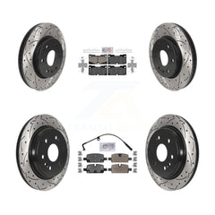Transit Auto KDA-101708 Disc Brake Kit for 2020-2024 Chevrolet Silverado 1500 LTD, GMC Sierra 1500 Limited, Cadillac Escalade & more - Front and Rear product image