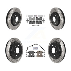 Transit Auto KDA-101710 Disc Brake Kit for 2020-2024 Chevrolet Silverado 1500 LTD, GMC Sierra 1500 Limited, Cadillac Escalade & more - Front and Rear product image