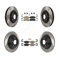 Transit Auto KDA-101712 Disc Brake Kit for 2009-2014 Acura TL - Front and Rear product image