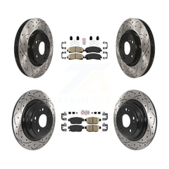 Transit Auto KDA-101713 Disc Brake Kit for 2009-2014 Acura TL - Front and Rear product image