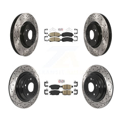 Transit Auto KDA-101714 Disc Brake Kit for 2009-2014 Acura TL - Front and Rear product image