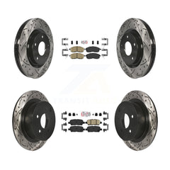Transit Auto KDA-101724 Disc Brake Kit for 2011-2017 Nissan Juke - Front and Rear product image