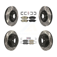 Transit Auto KDA-101727 Disc Brake Kit for 2005-2015 INFINITI Q40, INFINITI QX50, INFINITI EX37 & more - Front and Rear product image