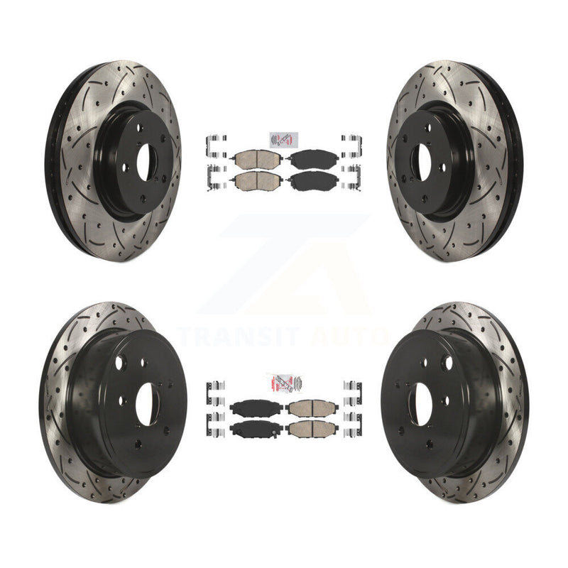 Transit Auto KDA-101729 Disc Brake Kit for 2015-2019 Subaru WRX - Front and Rear product image